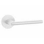 Aprile Massieve Deurkruk Kalmia Mat Wit Op Rond Rozet