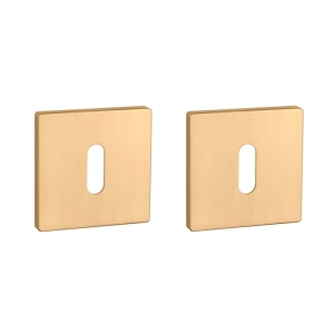 Aprile | Prestige Sleutelrozet | 52x52x5mm | Vierkant | Goud mat