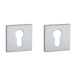 Aprile | Prestige Profielcilinder Rozet | 52x52x5mm | Chroom Mat