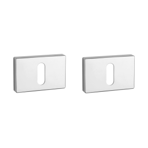 Aprile | Sleutelrozet | 50x33x7mm | Rechthoekig | Chroom gepolijst