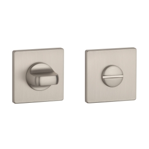 Aprile | Prestige WC garnituur rozet | 52x52x5mm | Nikkel mat