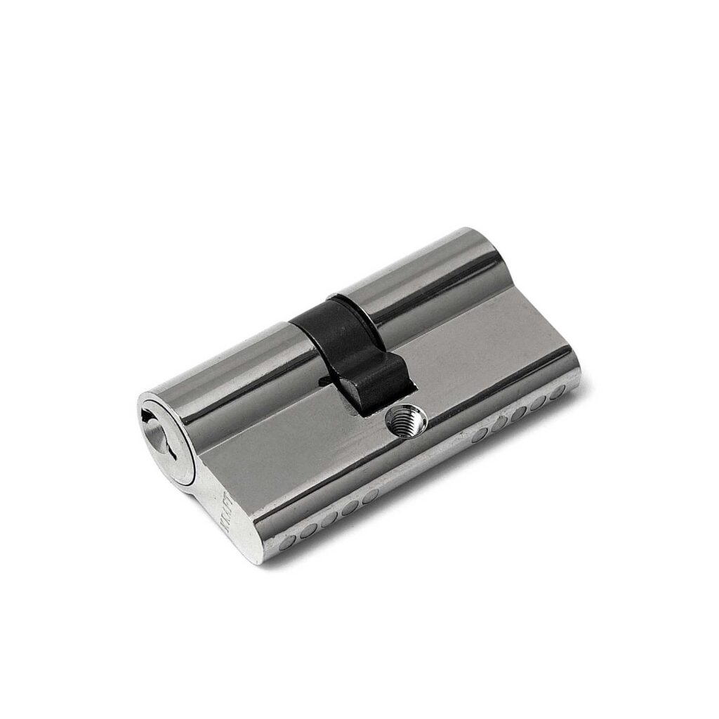 Profielcilinder economy messing vernikkeld 30 30