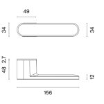 aprile zwarte massieve aprile deurklinken guava 2