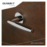 OLIVARI DEURKRUK AURELIA OP ROZET CHROOM1