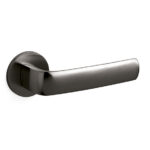 Olivari | Deurkruk Diva op rozet | Antraciet mat titaan PVD