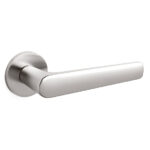 Olivari | Deurkruk Lugano op rozet | RVS mat titaan PVD