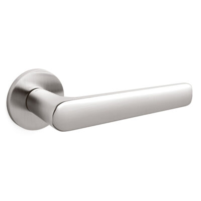 Olivari | Deurkruk Lugano op rozet | RVS mat titaan PVD