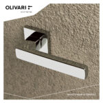 OLIVARI DEURKRUK PLANET Q OP ROZET CHROOM1 1