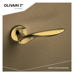 OLIVARI DEURKRUK WIND retro deurbeslag