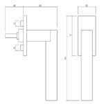 OLIVARI RAAMKRUK EUCLIDE Q CHROOM1