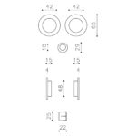 OLIVARI SCHUIFDEURKOM DANTE CHROOM1