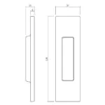 OLIVARI SCHUIFDEURKOM SIRO RVS MAT TITAAN PVD1