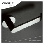 Olivari deurkruk Beta op rozet chroom1