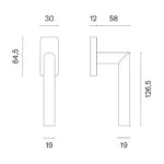 enger klamka okienna ARABIS Q