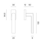 enger klamka okienna HOSTA