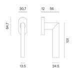 enger klamka okienna KALMIA