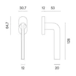 enger klamka okienna OLEANDRO