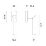 enger klamka okienna PRIMULA