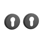 STERK | Cilinderrozetten 1711 OVAL | 9mm | Zwart