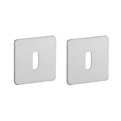 STERK | Sleutelplaatjes KVADRAT 1710 | Ultra dun | 3mm | RVS