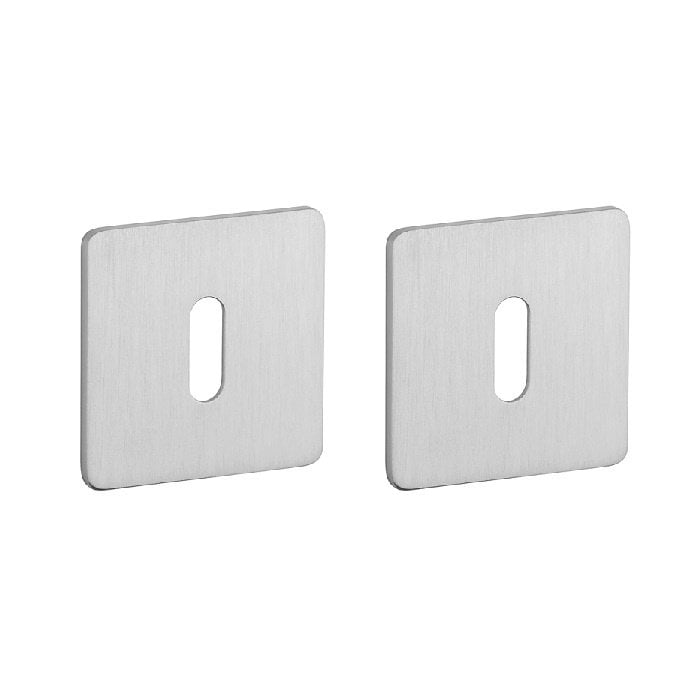 STERK | Sleutelplaatjes KVADRAT 1710 | Ultra dun | 3mm | RVS