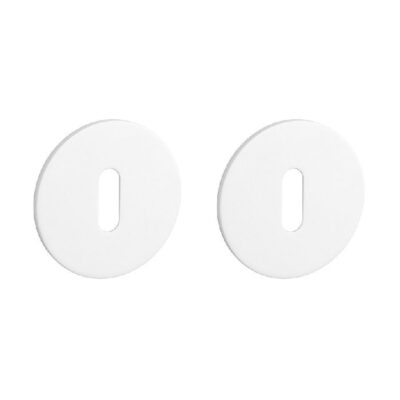 STERK | Sleutelplaatjes OVAL 1710 | Ultra dun | 3mm | Wit