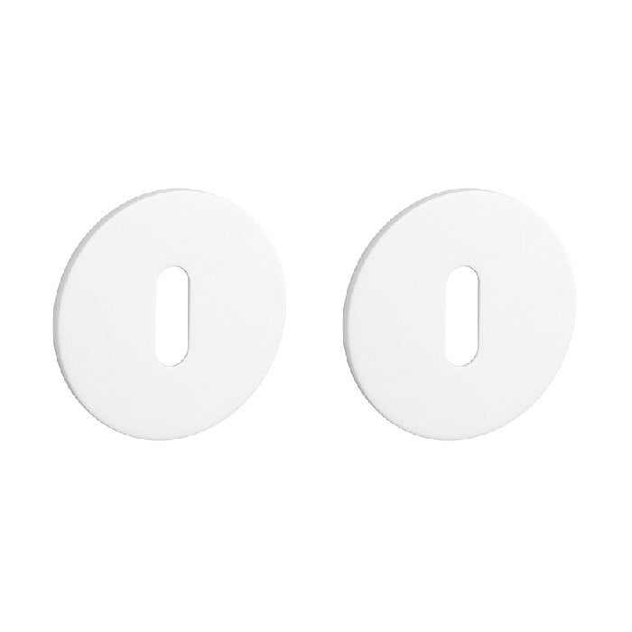 STERK | Sleutelplaatjes OVAL 1710 | Ultra dun | 3mm | Wit