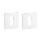 STERK | Cilinderplaatjes KVADRAT 1711 | Ultra dun | 3mm | Wit