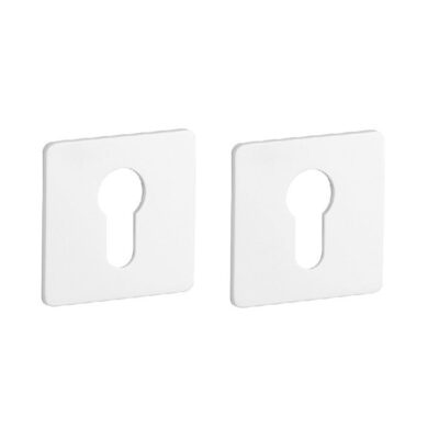 STERK | Cilinderplaatjes KVADRAT 1711 | Ultra dun | 3mm | Wit