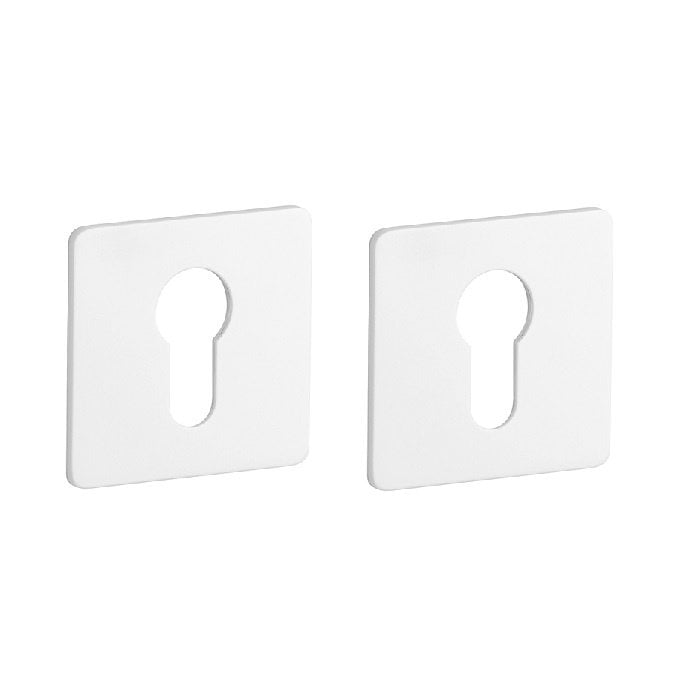 STERK | Cilinderplaatjes KVADRAT 1711 | Ultra dun | 3mm | Wit