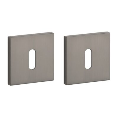 STILE | Sleutelrozetten | 53x53x7mm | Titanium