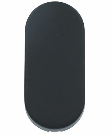 Formani | Blind Plaatje Ovaal BASICS LBB32 | Ovaal | Zwart mat