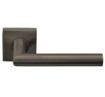 Deurkruk Acantha | geveerd rozet | Brons