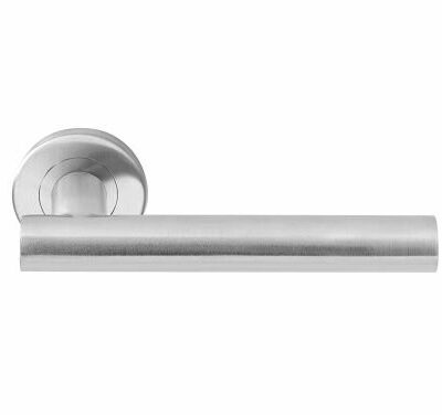 Deurkruk Entasys | ronde rozet | RVS mat