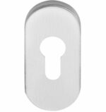 Formani | Cilinderplaatje Ovaal BASIC LBY32 | RVS mat