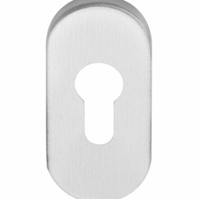 Formani | Cilinderplaatje Ovaal BASIC LBY32 | RVS mat