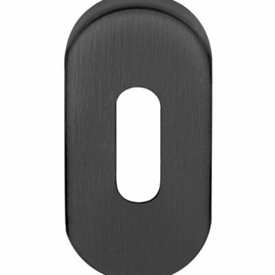 Formani | Sleutelplaatje Ovaal BASIC LBN32 | Zwart mat