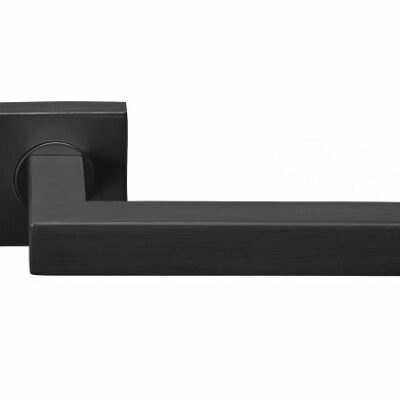 Deurkruk Volaria | vierkant rozet | PVD Gunmetal