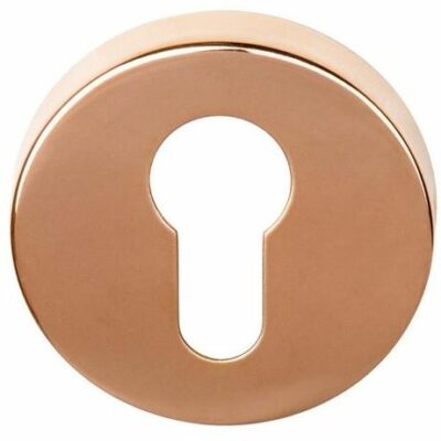 Formani | Cilinderplaatje BASIC LBY50D | 10mm | PVD Gepolijst Koper