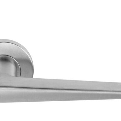 Deurkruk Lintora | ronde rozet | RVS mat