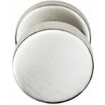 Formani | Voordeurknop BASIC LB503V Vast op Rozet | RVS