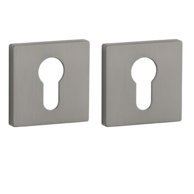 Aprile Premium cilinderrozetten 52x52x7mm Grafiet