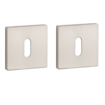 Aprile Premium sleutelrozetten 52x52x7mm mat nikkel