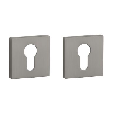 Aprile Prestige cilinderrozetten QRT Grafiet 50x50mm 1