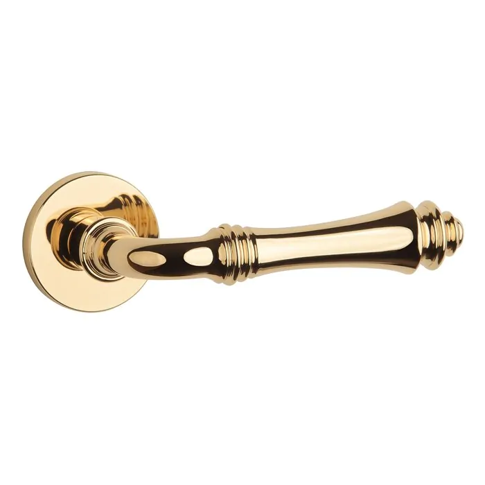 Aprile Massieve goud gepolijste Aprile deurklinken CAMELIA rond Ø 52x7 mm, deurklink, deurklinken, deur klink, deurklinken, deurkruk, deurkrukken, deur kruk, deur krukken