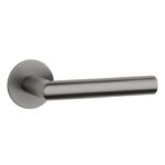 sterk antraciet grijze ronde deurklinken oval 1750