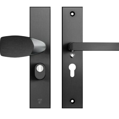 AXA Veiligheidsbeslag Edge Plus Wing-knop+kruk Blok PC92 anti-kerntrek Vaste knop