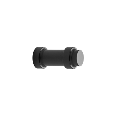 Furnipart Meubelknop Pijlerknop 547720015 Ø 15 mm Zwart