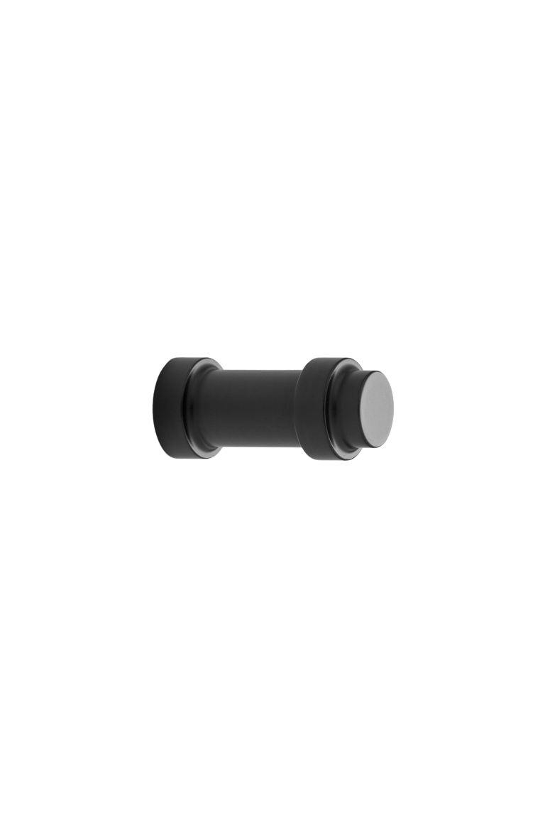 Furnipart Meubelknop Pijlerknop 547720015 Ø 15 mm Zwart