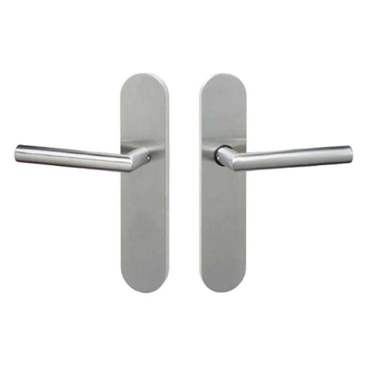 Hafi Private Line | Veiligheidsbeslag H547 | Model 203 Kruk/Kruk op Blind Schild | RVS